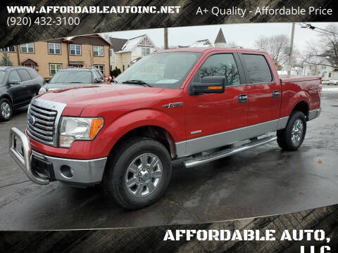 2011 Ford F-150 for sale at AFFORDABLE AUTO, LLC in Green Bay WI