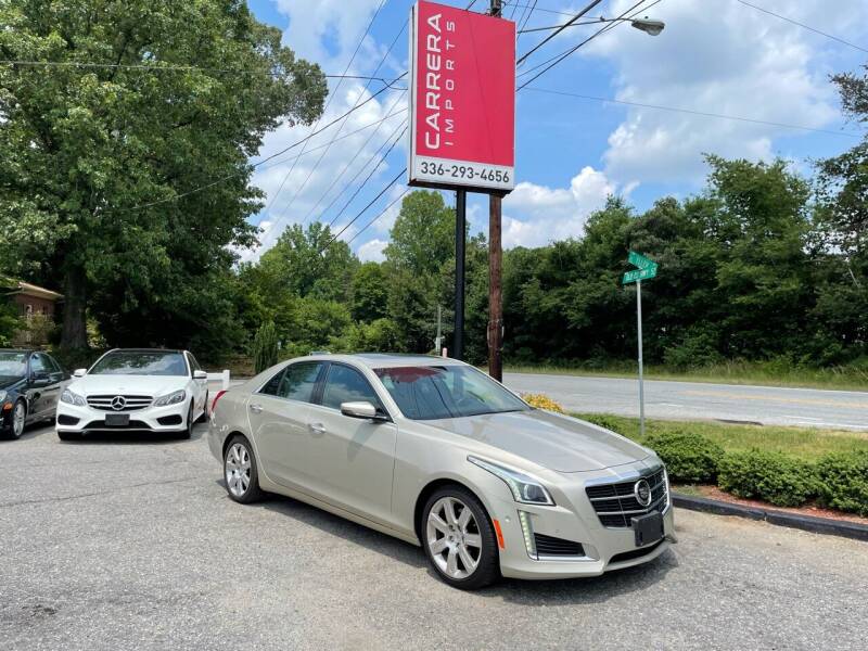2014 Cadillac CTS for sale at CARRERA IMPORTS INC in Winston Salem NC
