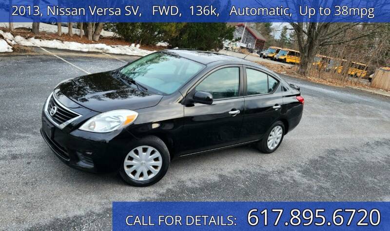 2013 Nissan Versa for sale at Carlot Express in Stow MA