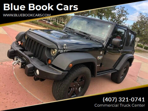 2012 Jeep Wrangler for sale at Blue Book Cars in Sanford FL