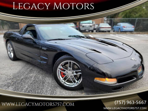 2003 Chevrolet Corvette for sale at Legacy Motors in Norfolk VA
