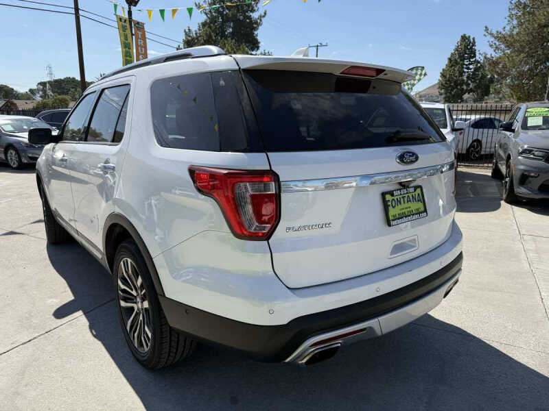 2017 Ford Explorer Platinum