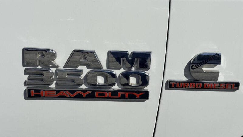 2018 RAM 3500 Tradesman