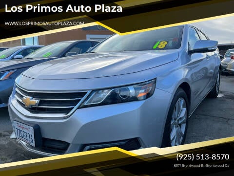 2018 Chevrolet Impala for sale at Los Primos Auto Plaza in Brentwood CA