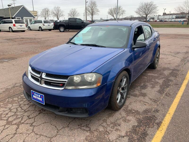 2012 Dodge Avenger for sale at G & H Motors LLC in Sioux Falls SD
