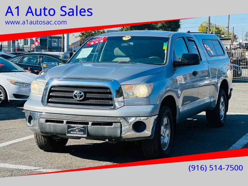 2008 Toyota Tundra for sale at A1 Auto Sales in Sacramento CA