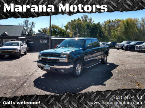 2005 Chevrolet Silverado 1500 for sale at Marana Motors in Princeton MN