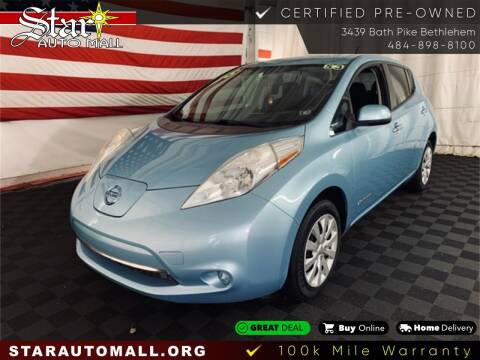 2015 Nissan LEAF for sale at STAR AUTO MALL 512 in Bethlehem PA
