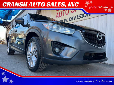 2014 Mazda CX-5 for sale at CRANSH AUTO SALES, INC in Arlington TX