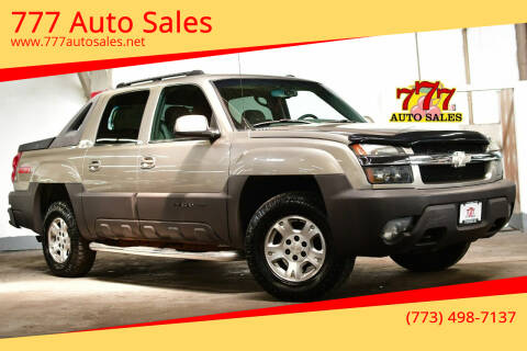 2003 Chevrolet Avalanche for sale at 777 Auto Sales in Bedford Park IL