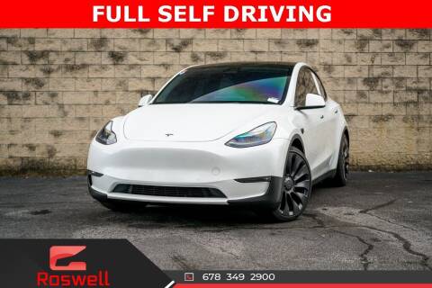 2022 Tesla Model Y for sale at Gravity Autos Roswell in Roswell GA
