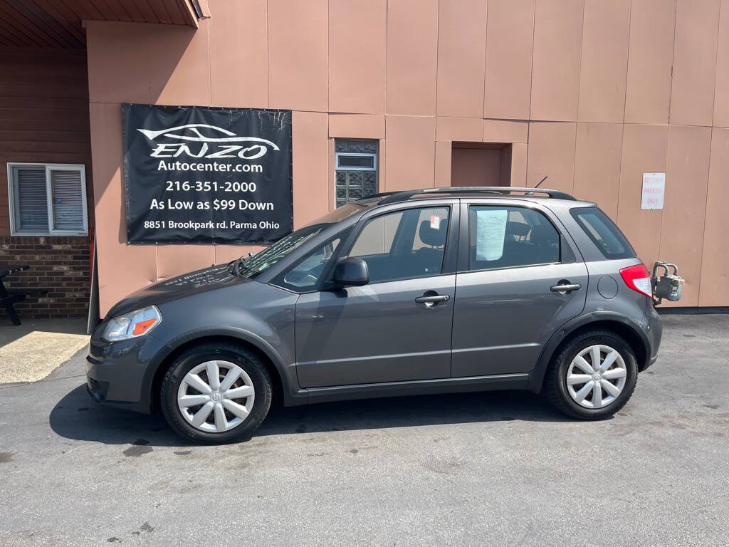 2011 Suzuki SX4 Crossover for sale at ENZO AUTO in Parma, OH