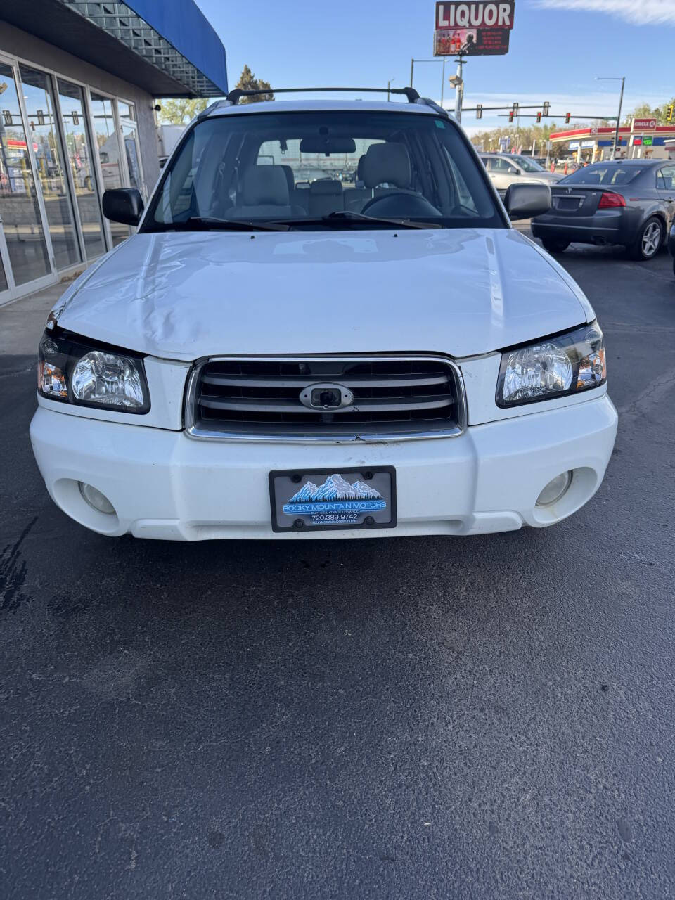 White 2004 Subaru Forester XS AWD XS 4dr Wagon 2