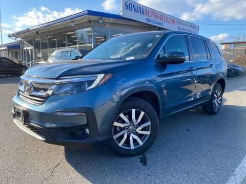 2019 Honda Pilot for sale at Sonias Auto Sales in Worcester MA