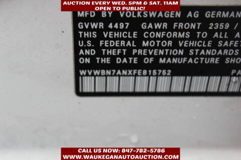 2015 Volkswagen CC 2.0T R-Line