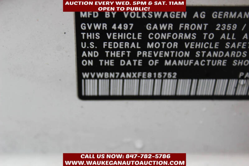 2015 Volkswagen CC 2.0T R-Line