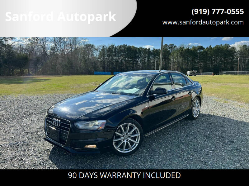 2014 Audi A4 for sale at Sanford Autopark in Sanford NC