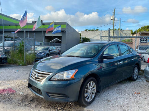 2015 Nissan Sentra for sale at Eden Cars Inc in Hollywood FL