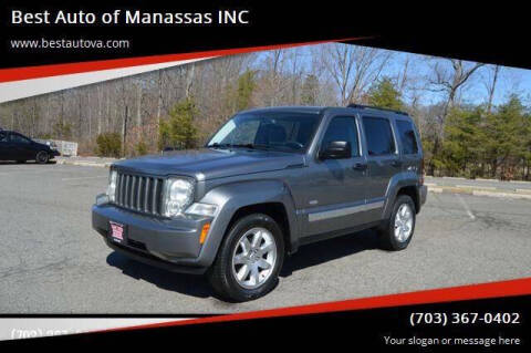 2012 Jeep Liberty for sale at Best Auto of Manassas INC in Manassas VA