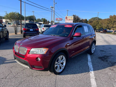 2013 BMW X3 for sale at Import Auto Mall in Greenville SC