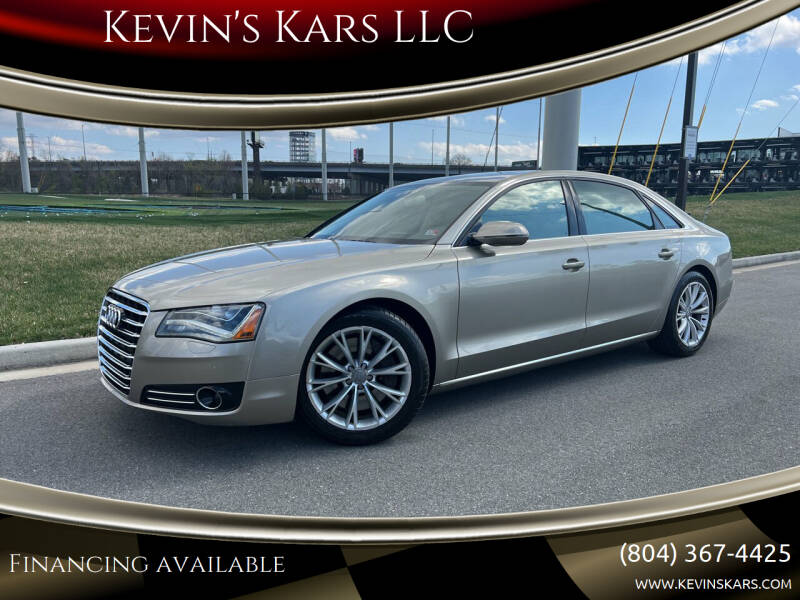 2011 Audi A8 L for sale at Kevin's Kars LLC in Richmond VA