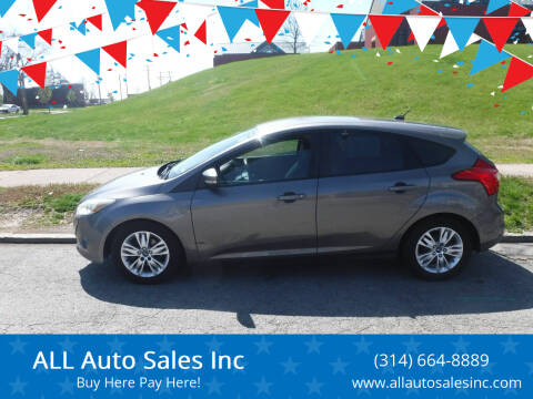 2014 Ford Focus for sale at ALL Auto Sales Inc in Saint Louis MO