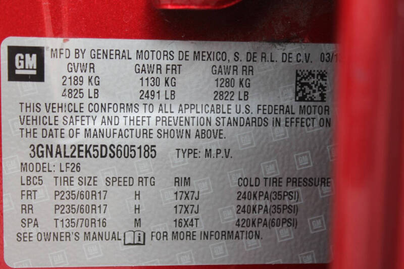 2013 Chevrolet Captiva Sport LS