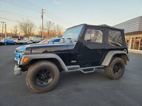 1997 Jeep Wrangler for sale at COLONIAL AUTO SALES in North Lima OH
