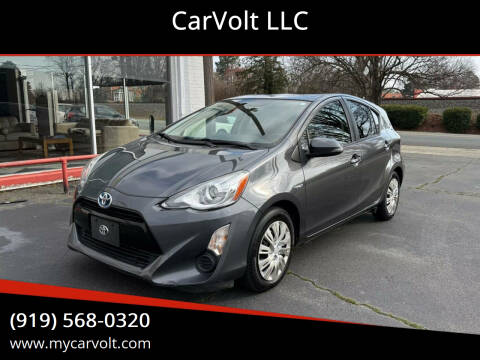 2015 Toyota Prius c for sale at CarVolt LLC in Mebane NC