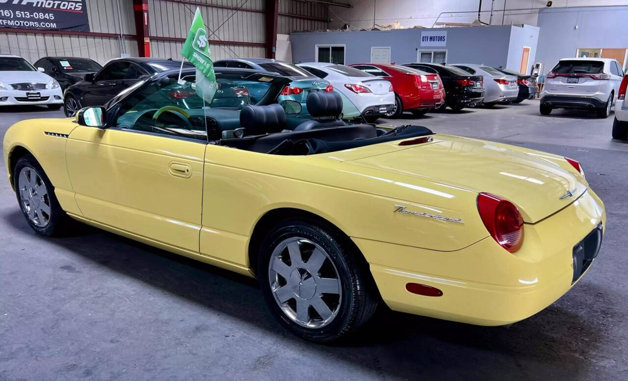 2002 Ford Thunderbird for sale at AUTO-TECH in WEST SACRAMENTO, CA