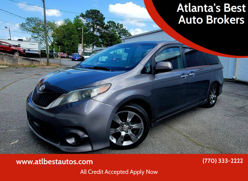 2013 Toyota Sienna for sale at Atlanta's Best Auto Brokers in Marietta GA