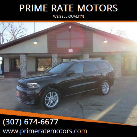 2022 Dodge Durango for sale at PRIME RATE MOTORS in Sheridan WY