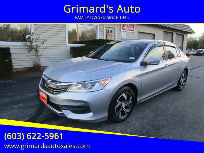 2016 Honda Accord LX