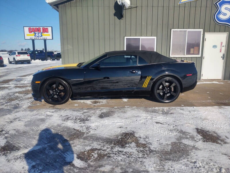 2011 Chevrolet Camaro for sale at CARS ON SS in Rice Lake WI