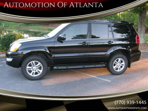 2006 Lexus GX 470 for sale at Automotion Of Atlanta in Conyers GA