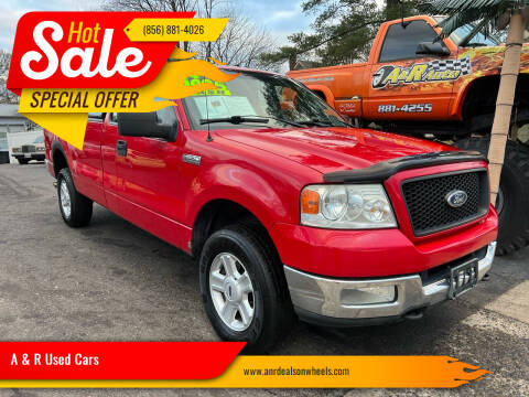 2004 Ford F-150 for sale at A & R Used Cars in Clayton NJ