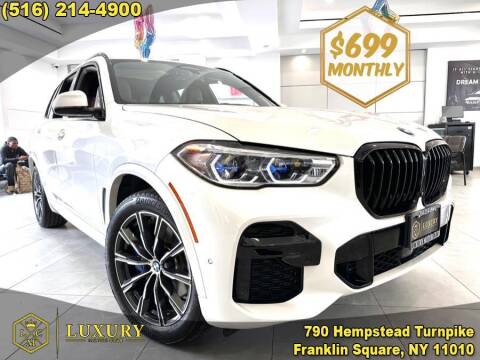 2022 BMW X5 for sale at LUXURY MOTOR CLUB in Franklin Square NY