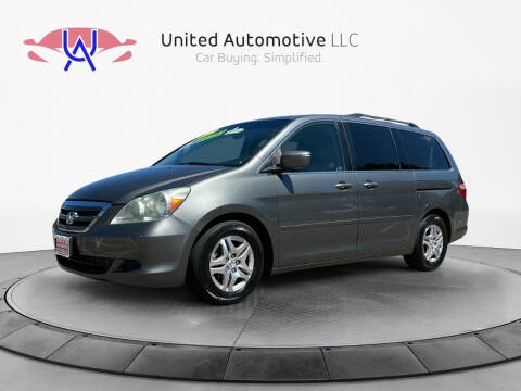 2007 Honda Odyssey for sale at UNITED Automotive in Denver CO