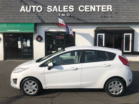 2013 Ford Fiesta for sale at Auto Sales Center Inc in Holyoke MA