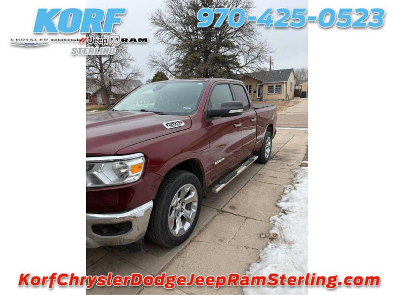 2019 RAM 1500 for sale at Tony Peckham @ Korf Motors in Sterling CO