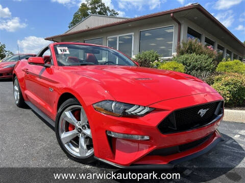 2018 Ford Mustang for sale at WARWICK AUTOPARK LLC in Lititz PA