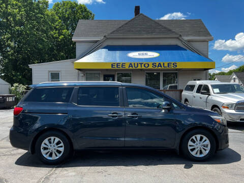 2016 Kia Sedona for sale at EEE AUTO SERVICES AND SALES LLC in Cincinnati OH