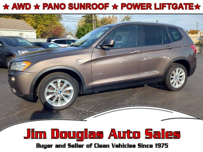 2014 BMW X3 for sale at Jim Douglas Auto Sales in Pontiac MI