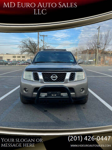 2008 Nissan Pathfinder for sale at MD Euro Auto Sales LLC in Hasbrouck Heights NJ