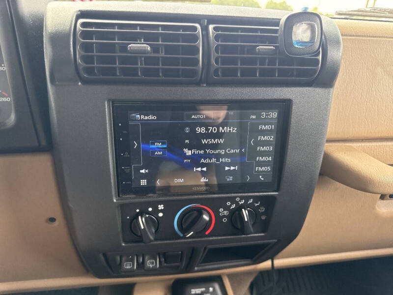 2002 Jeep Wrangler Sahara