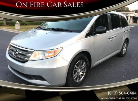 2011 Honda Odyssey for sale at On Fire Car Sales in Tampa FL