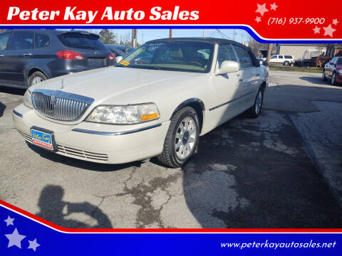 2006 Lincoln Town Car for sale at Peter Kay Auto Sales in Alden NY