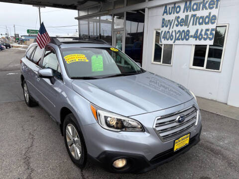 2015 Subaru Outback for sale at Auto Market in Billings MT