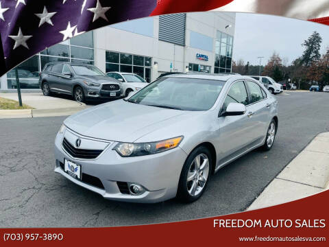 2012 Acura TSX for sale at Freedom Auto Sales in Chantilly VA