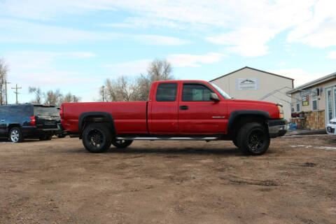 2003 Chevrolet Silverado 2500HD for sale at Northern Colorado auto sales Inc in Fort Collins CO